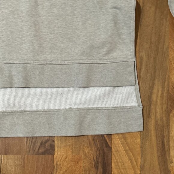 Nike Dri-Fit Grey Pullover Sweatshirt Shirt Sweater Top Long Sleeve Medium - Picture 7 of 10